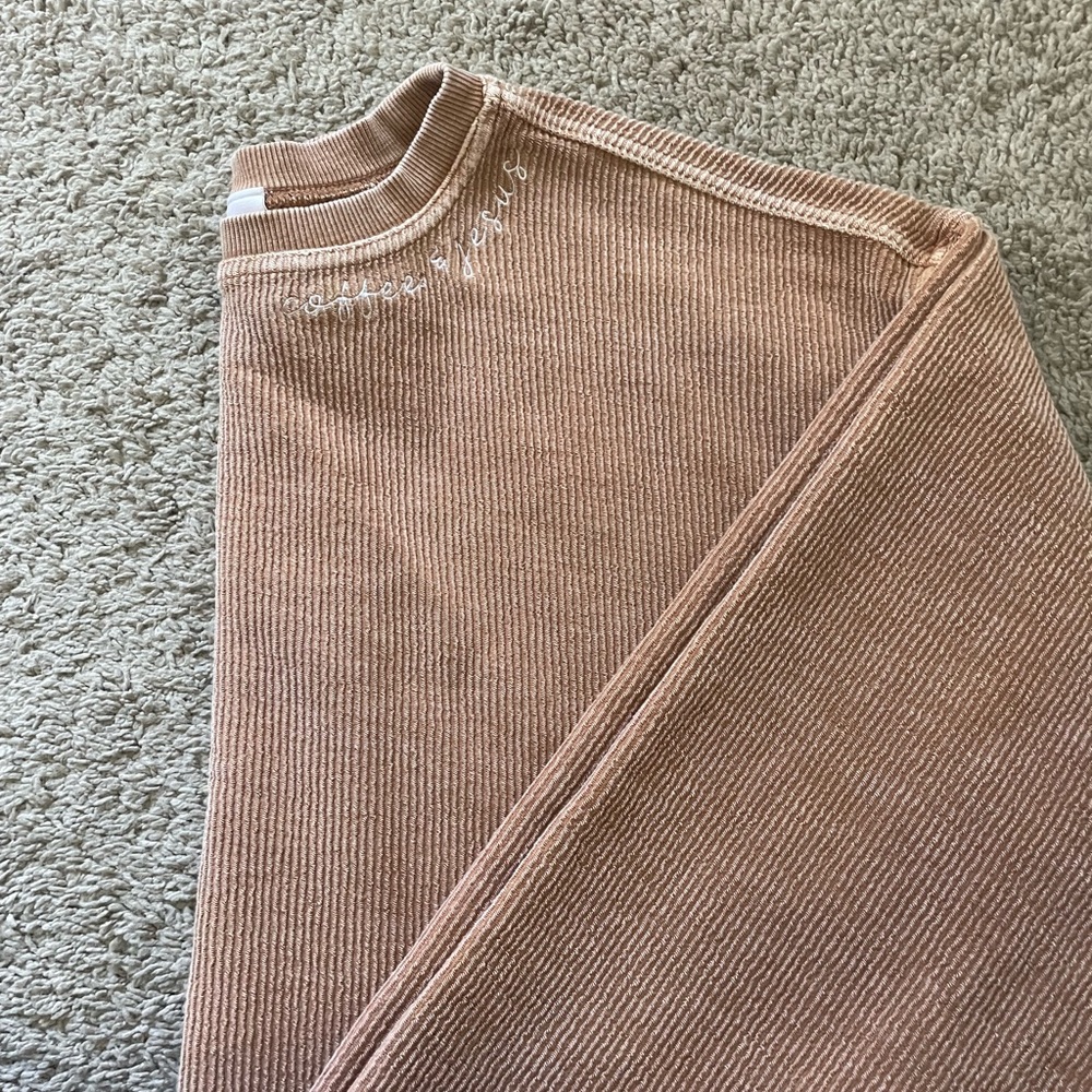 Chorded Coffee&Jesus Pullover
